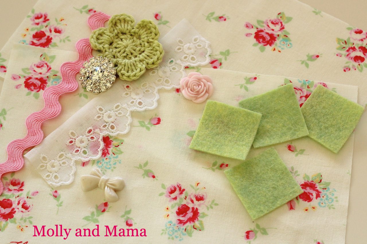 Gather your pin cushion supplies