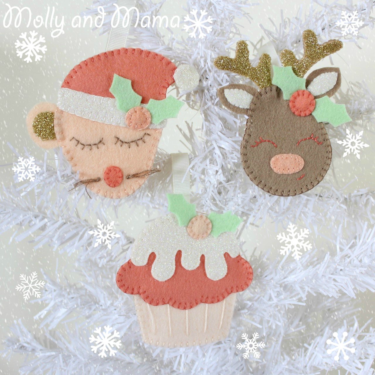 Introducing the ‘Festive Felties’ Pattern for One Thimble