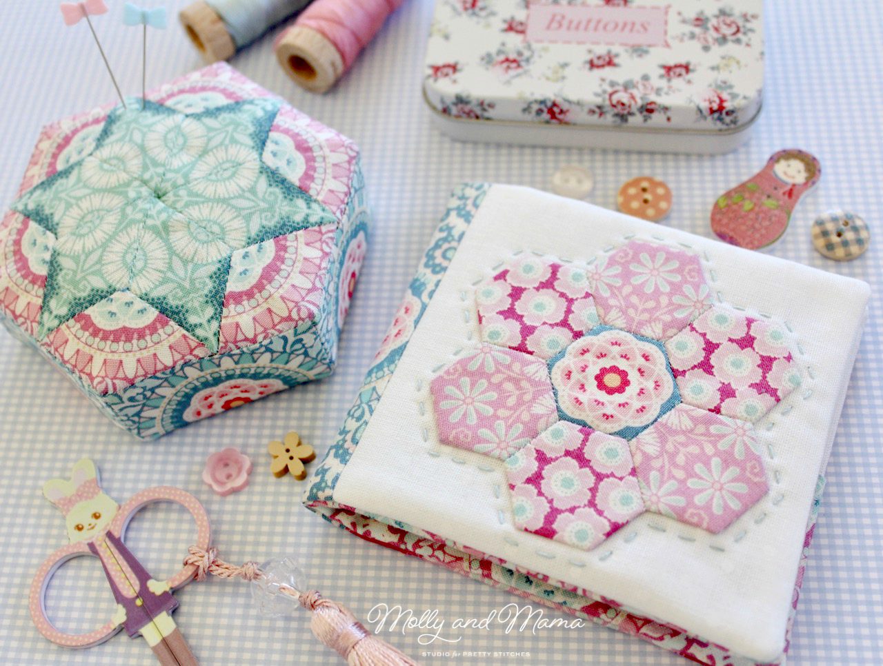 Love to Sew Quilting On The Move With English Paper Piecing