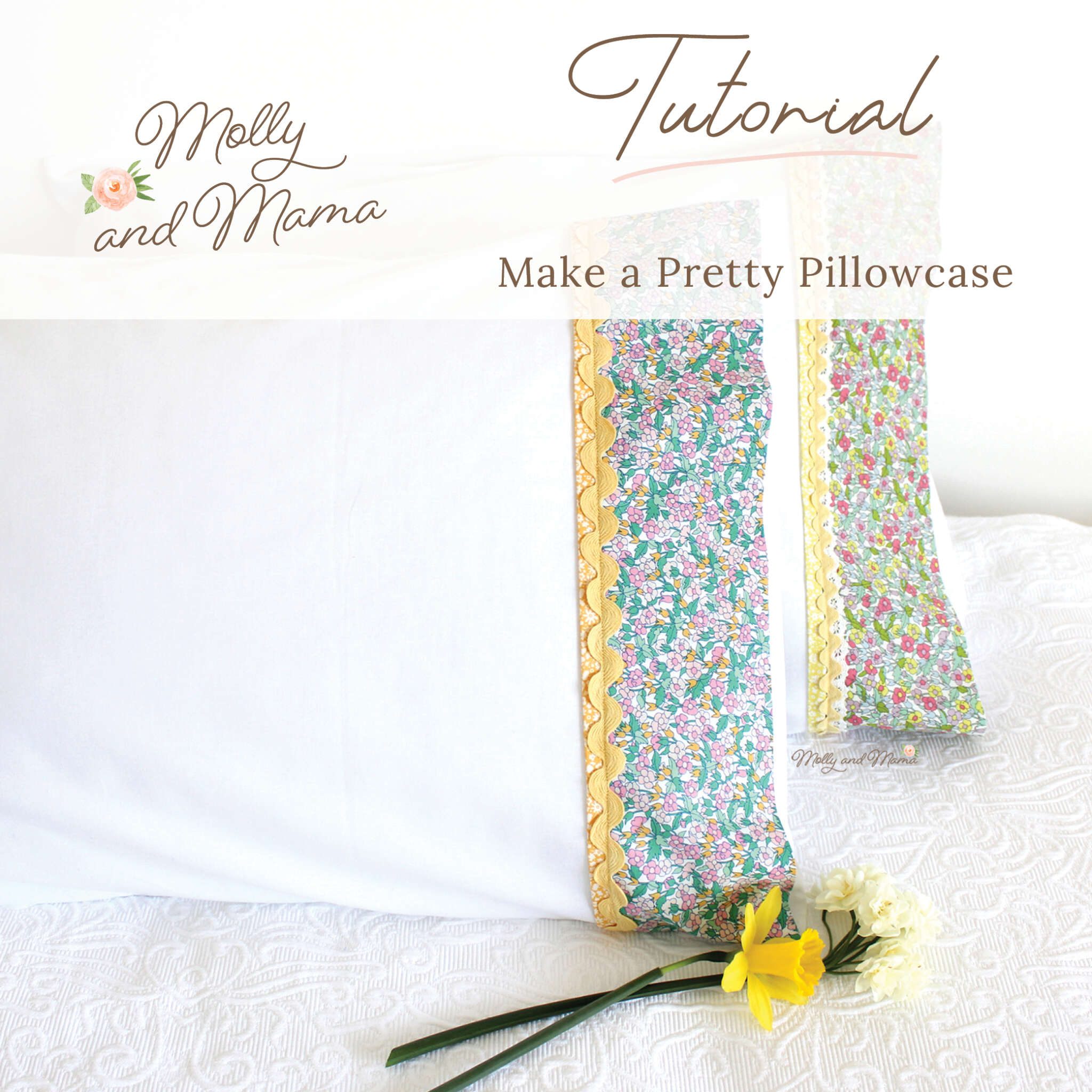 Make Pretty Pillowcases with Liberty Carnaby
