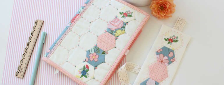 A Beautiful Journal Cover Pattern and a Free Bookmark Tutorial!