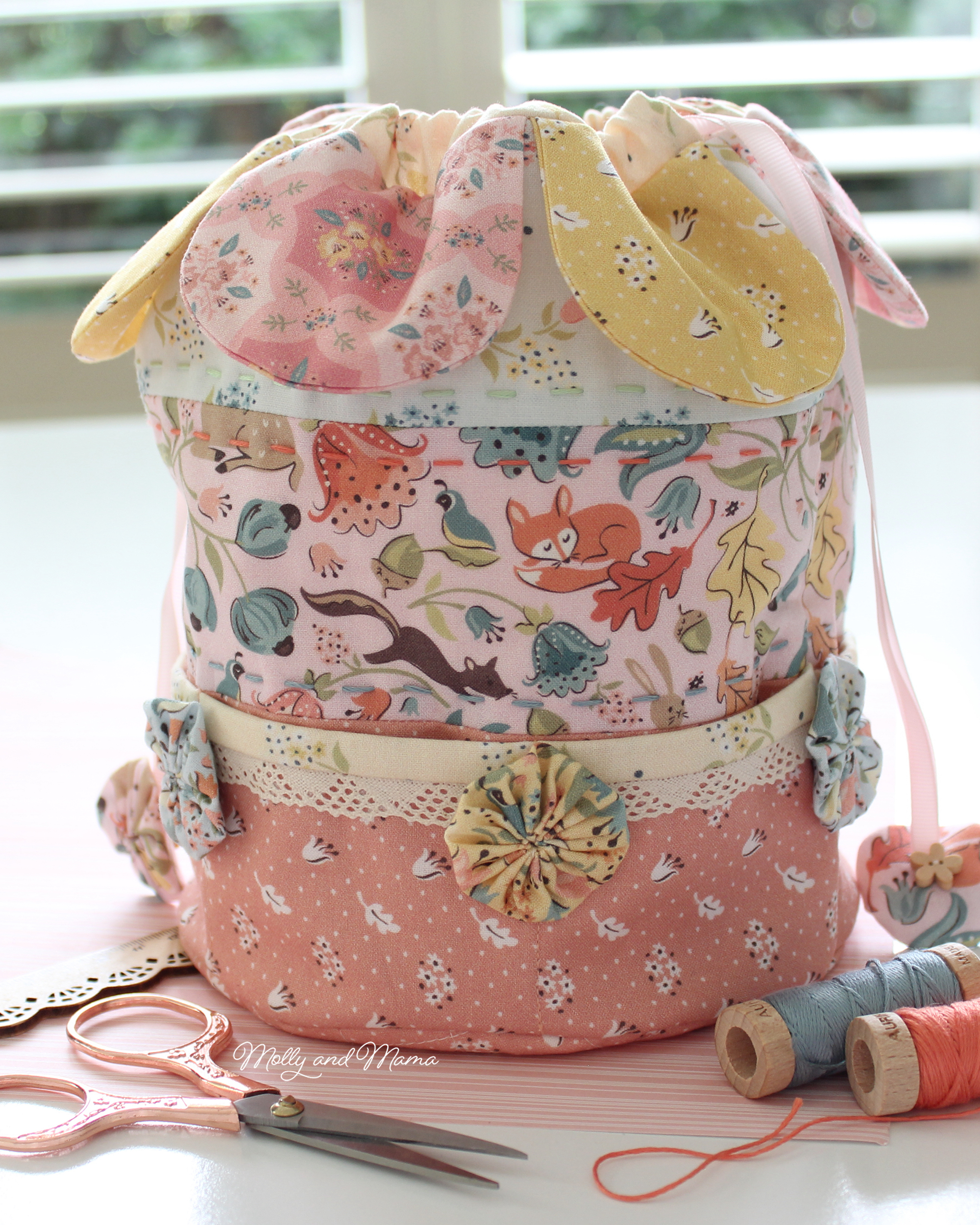 Dilly Bag For The Wildwood Dwellings Fabric Tour